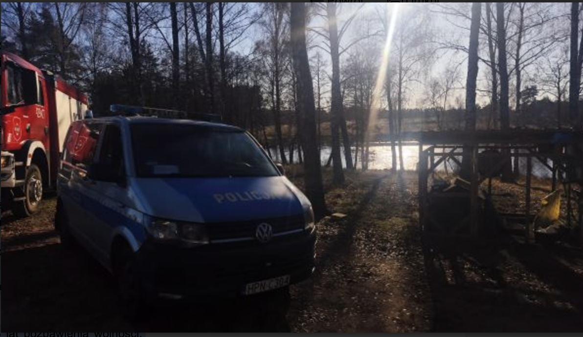 fot. KPP Człuchów Myśliwy zastrzelił dwa swoje psy.